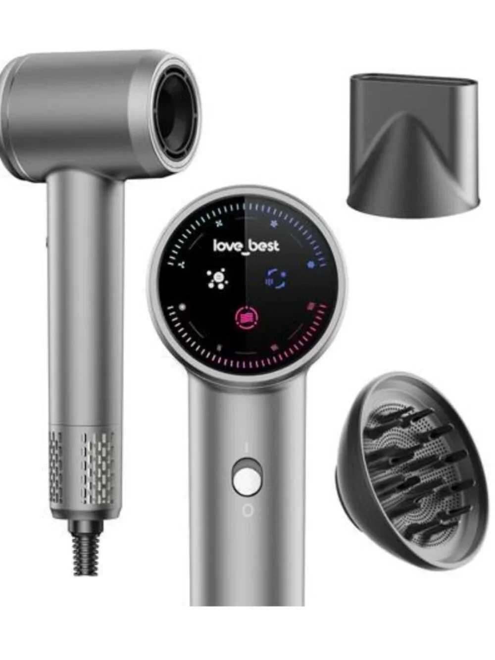 Love u best hair dryer & Stylecraft 2 n 1 ceramic barrell styling brush and wand